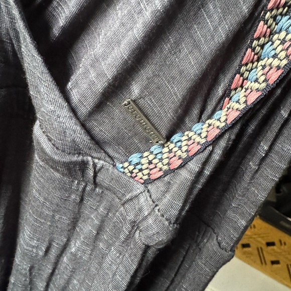 Ombré Element Shadow Dress Aztec Embroidered straps - Picture 7 of 7